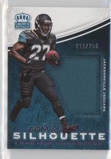 2017 Preferred Jumbo Rookie Silhouette Jerseys Pink /250 Leonard Fournette 2r7