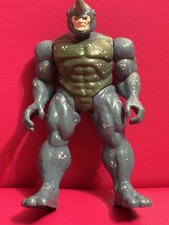 1994 Toy Biz Spider-Man Rhino The Animated Series Action Figure 5.5” Head Ram