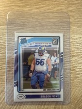 2024 Panini Donruss Optic - Rated Rookie Braden Fiske #210 (RC)