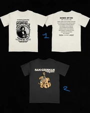 SAM GRISMAN PROJECT NEW MERCH FOR FAN, REPRINT T SHIRT