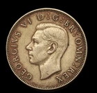 1945 George VI Florin — photo from another recent sale