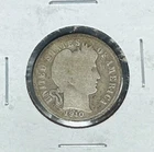 1910-D BARBER SILVER DIME ~GOOD  ~NICE COIN~ 90% SILVER