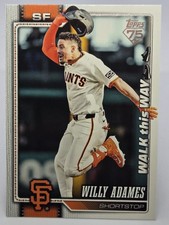 Willy Adames 2026 Topps Series 1 Celebration #267 Walk This Way SP Giants