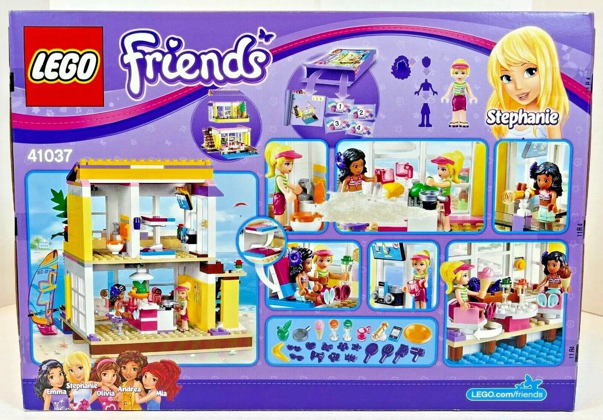 LEGO FRIENDS: Stephanie's Beach House (41037) for sale online