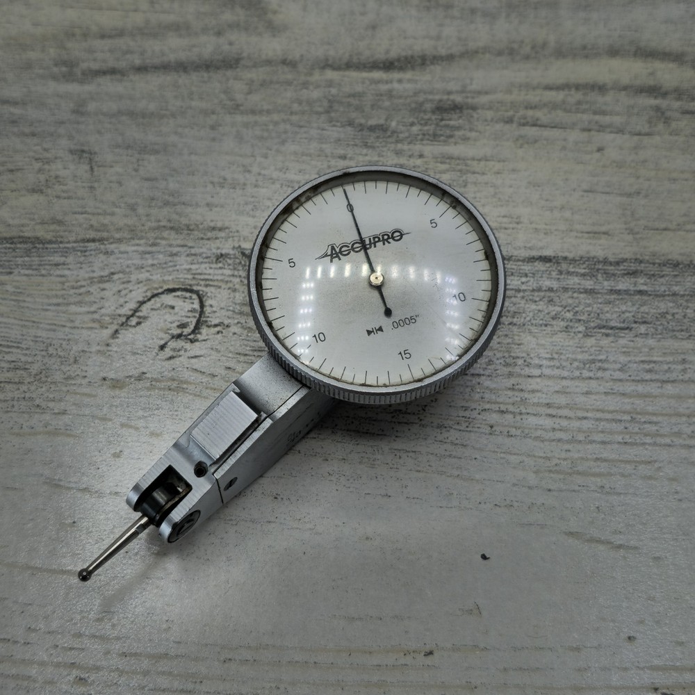 Accupro 0.0005 Precision Dial Indicator 0.03 Range 1.5 Inch Face