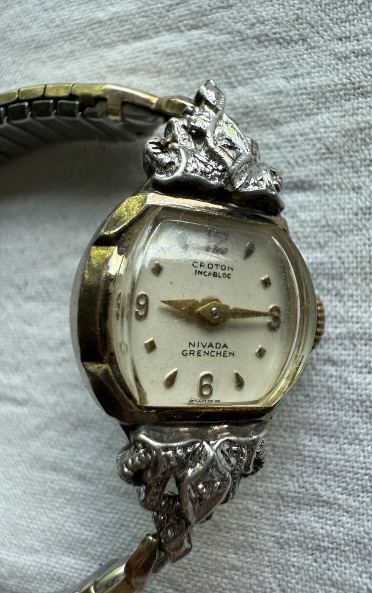 Croton Women Gold Filled Wristwatches for sale | eBay display picture 2