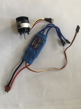 Moteur brushless De 3500 Kv Et Son Variateur De 40 A  Pour Hélicoptère  Trex 450
