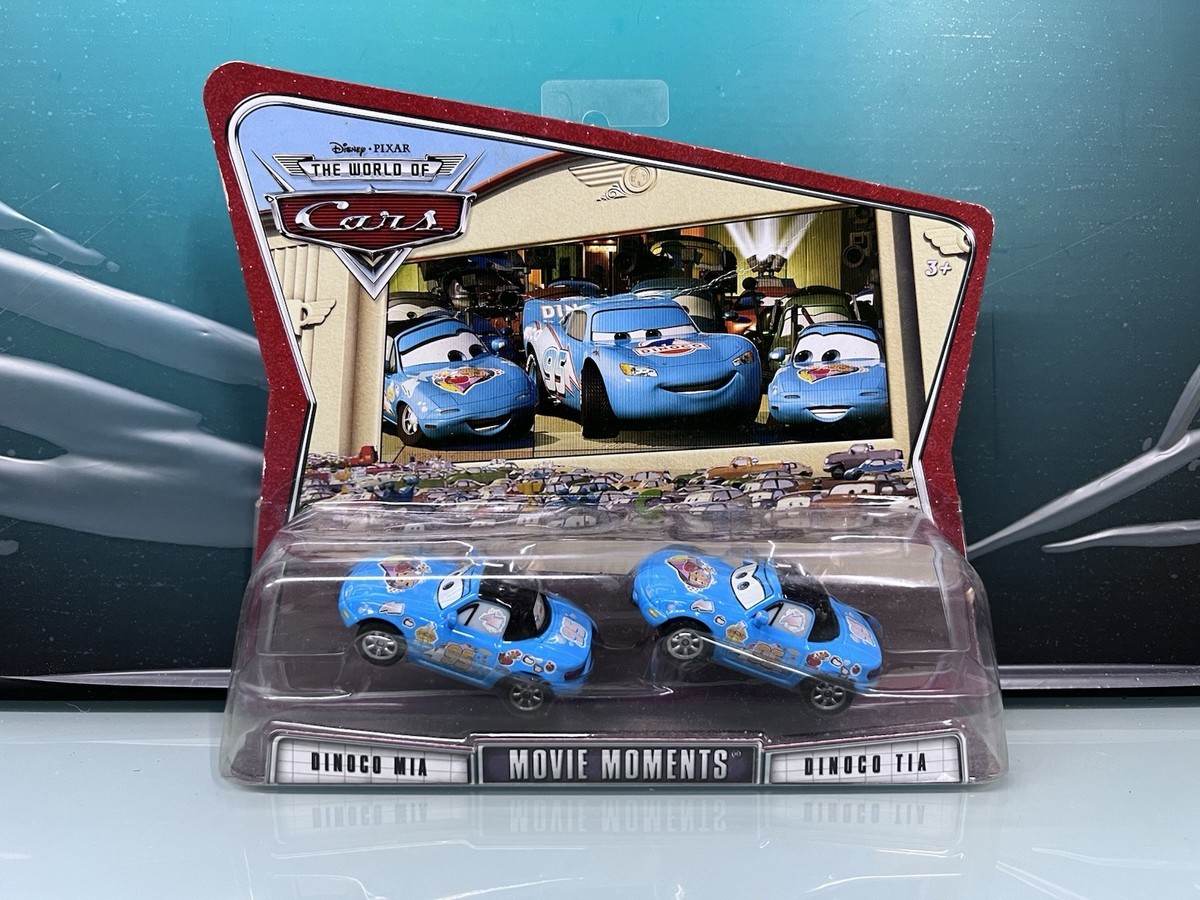 Disney Pixar Cars Dinoco Mia Tia Miata Twins World of Cars Movie