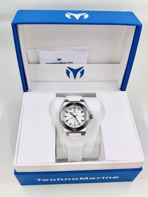 Invicta TechnoMarine Ocean Victory  42mm Chronograph Silver Dial 100M Date Watch