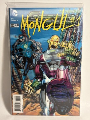 2013 Green Lantern #23.2 1st Print 3D Lenticular Cover MONGUL #1 DC Comic New 52