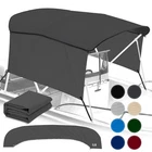 High-Quality Boat Bimini Top Marine Canvas Replacement + Side Walls, 900D Canopy