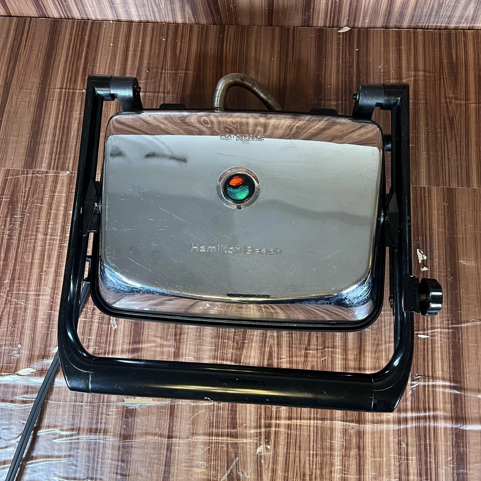 Hamilton Beach Panini Press Sandwich Maker 25460Z Electric Nonstick Grill
Opens in a new window or t