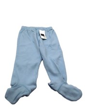 Baby Gap Boys Girls Unisex Baby Blue Footed Cotton Pajama Pants 3-6 Months NWT