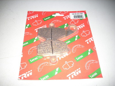 Sinte Bremsbeläge Lucas hinten Bremse Kawasaki ZX-9R 900 Bj.: 1994-2003 NEU