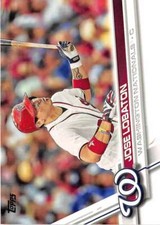 2017 Topps #651 Jose Lobaton NM-MT Nationals J2M