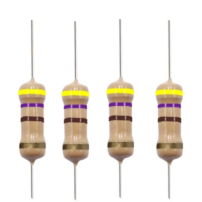 YAGEO 10 Pack~100PACK 470 Ohm Ω 5% Tolerance 1/2W 0.5 Watt Carbon Film Resistor