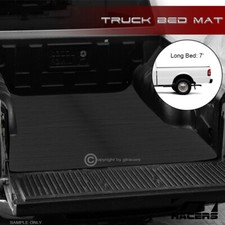 For 1983-2012 Ford Ranger Pickup 7 Ft Rubber Truck Bed Floor Mat Carpet Liner V2