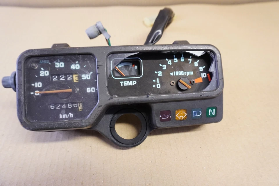 Honda MTX50 MTX 50 AD06 1984-1986 Juego de relojes velocímetro DAÑADO Foto 2 de 4