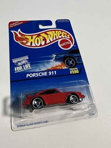 Hot Wheels Collector Series Porsche 911 #590 World-Class Sports Car 1995 Vintage - Picture 9 of 15