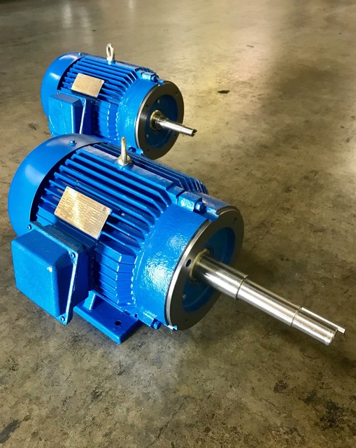 Aurora Motors CLOSE COUPLED PUMP MOTOR 143JM 208230/460v 3600Rpm Tefc