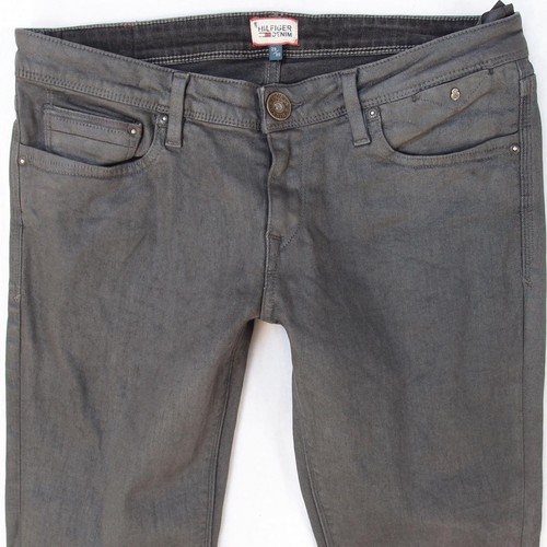 Womens Tommy Hilfiger NATALIE Stretch Skinny Grey Jeans W29 L30 Size 10 womens-tommy-hilfiger-natalie-stretch-skinny-grey-jeans-w29-l30-size-10