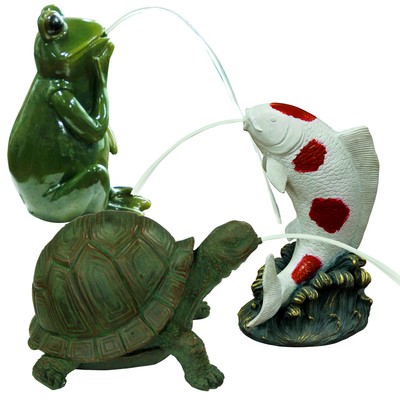 Bermuda Pond Pals Spitters Tortoise Jumping Koi Frog Pond ...