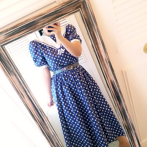 cute vintage 1980S LAURA ASHLEY SAILOR 