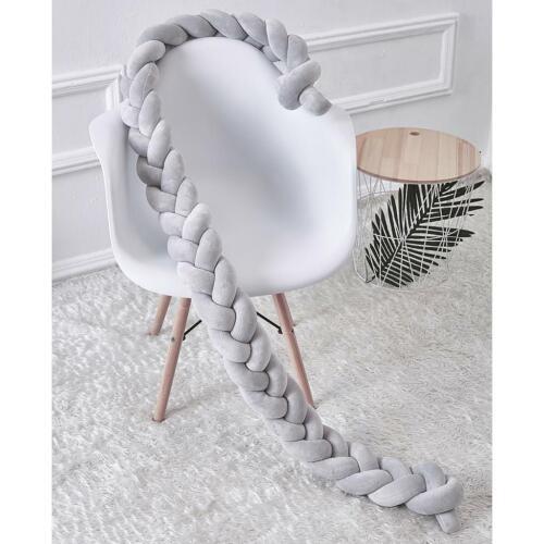 Protège-barreaux De Lit Bébé En Maille Respirante – 1 Set Blanc – Conforme Aux Normes Sécurité, Fixation Réglable – Protège Bras Et Jambes Des Chocs