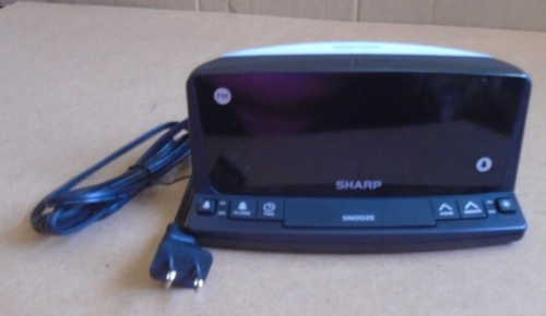 Sharp Alarm Clock with Night Light - Easy to See Large Numbers, RED LED Display - Picture 4 of 15