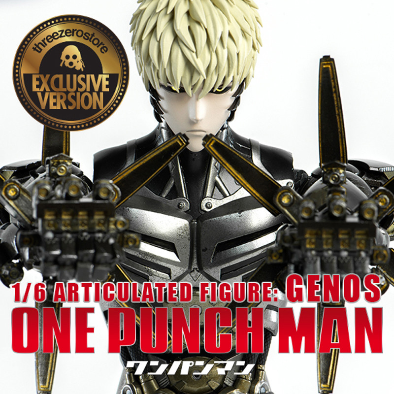 Threezero In Scale 1/6th One Punch Man - Genos (Exclusive) Figure