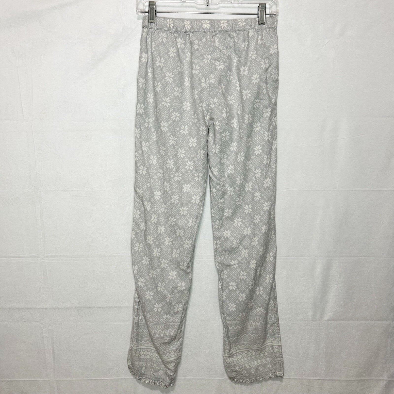 Soft Surroundings Gray Devine Flannel Pajama Loun… - image 13