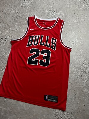 XL【 NIKE 】NBA JORDAN #23 BULLS Vtg Michael Jordan #23 Jersey Mens Size 48 Chicago Bulls