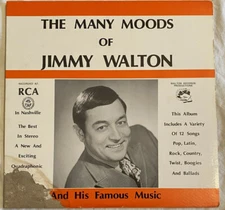 The Many Moods Of JIMMY WALTON Rare Private Label Press MD Baltimore Maryland 
