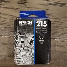 Genuine Epson T215 Black Ink Cartridge