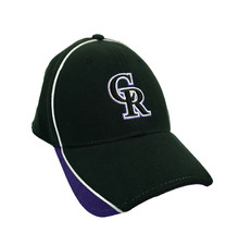 Colorado Rockies New Era 39Thirty Batting Hat MLB Flex Stretch Fit Hat Youth OS