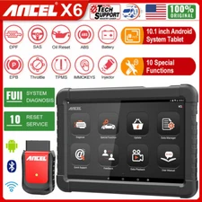 Automotive Bi-directional OBD2 Scanner Full Systems Car Diagnostic ABS IMMO TPMS