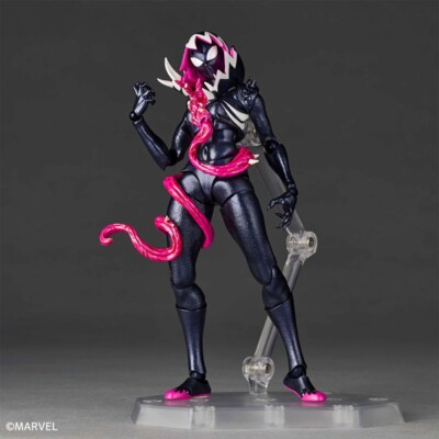 海洋堂AMAZING YAMAGUCHI Spider Gwen Kaiyodo] Revoltech Amazing Yamaguchi Spider-Gwen Gwenom From JP