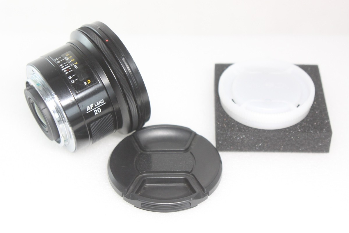 MINOLTA AF 20mm f/2.8 レンズ Minolta f/2.8 Camera Lenses 20mm Focal for sale | eBay