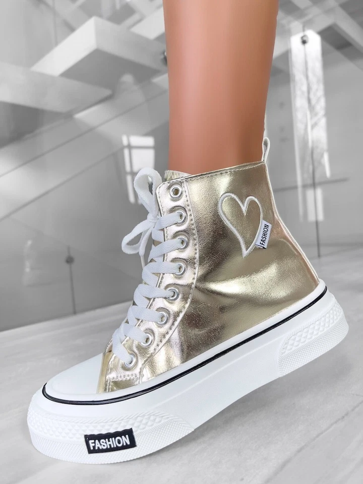 Seastar Original Iconic Zapatillas altas Botas Oro 37 - Imagen 4 de 4