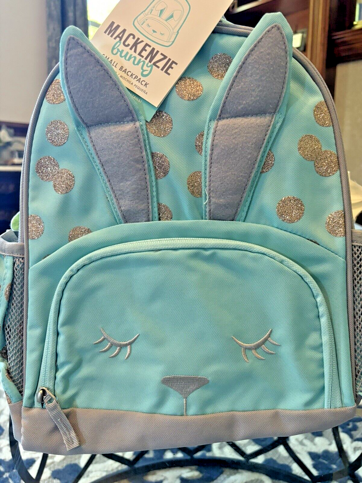 PONY ZAINO Pottery Barn scuola Disney glitter coniglietto + borraccia viaggio ragazza ? .