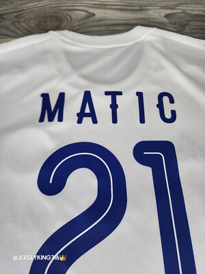 🇬🇧 Adidas Chelsea FC Nemanja Matić#21 2015/2016 Away Soccer