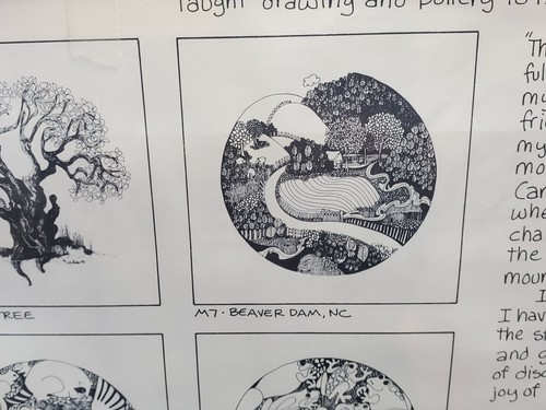 Cindy Pacileo Art, Matted Print - M7 Beaver Dam, NC - Picture 6 of 8