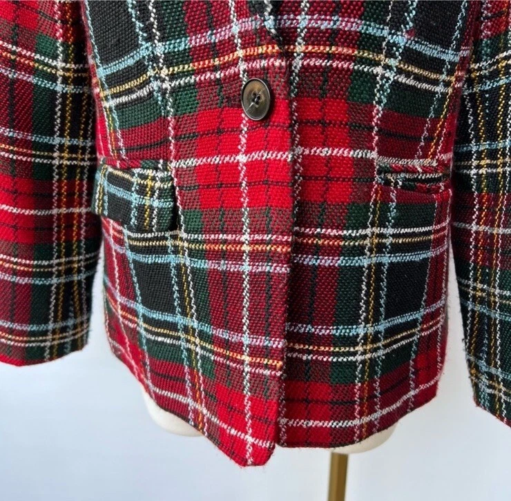 Blazer para mujer Appleseed's tartán talla 6 Foto 4 de 4