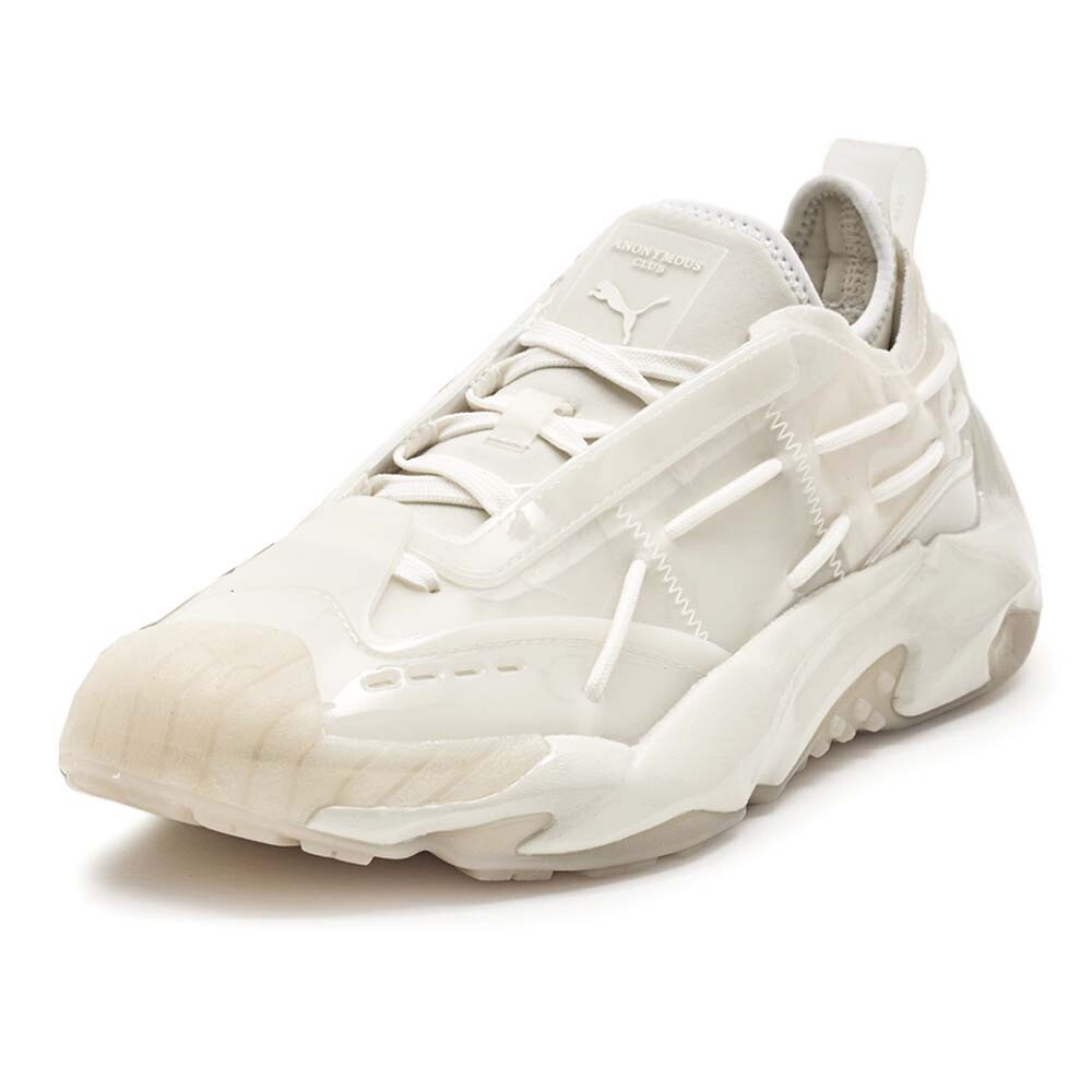 Puma Plexus Vinyl X Anonymous Club Lace Up Mens Off White Puma Plexus Vinyl X Anonymous Club Lace Up Mens Off White