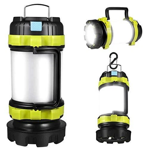 Le led camping lantern top rechargeable light modes
