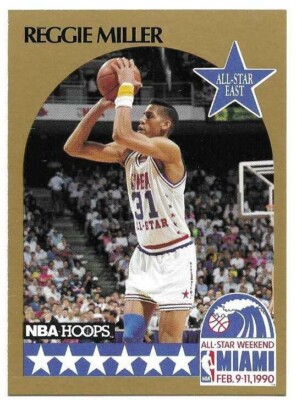 REGGIE MILLER 1990-91 HOOPS ALL STAR SP CARD NM-MT+ CONDITION