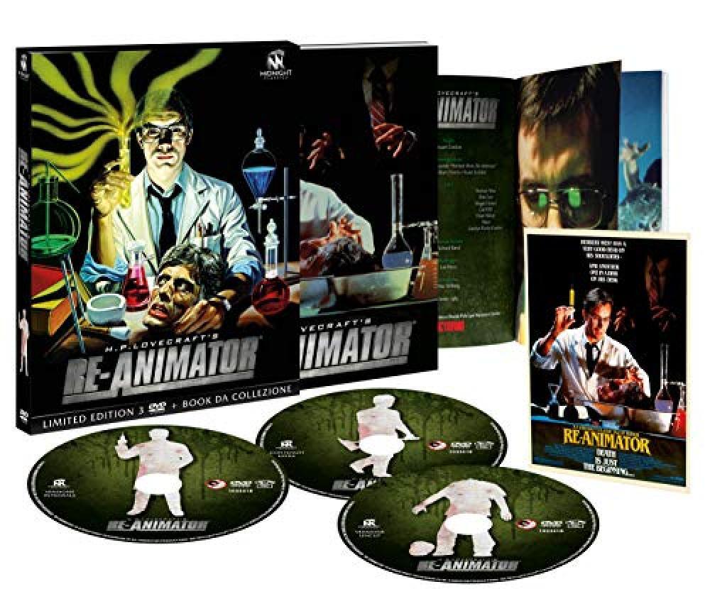 Re-Animator Esclusiva Amazon (3 DVD) [Tiratura Limitata Numerata 1000 Copie] - N