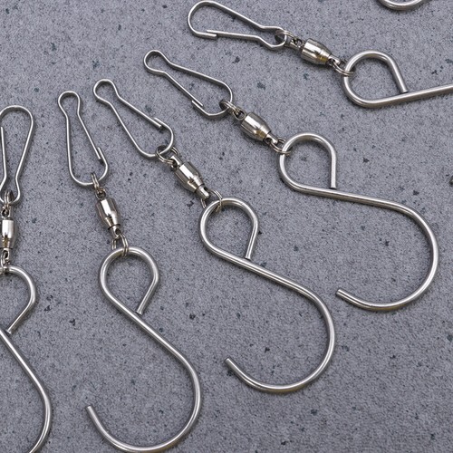 8Pcs Hooks for Hanging Stainless Steel Multiple Options Crystal Outdoor - Picture 2 of 11