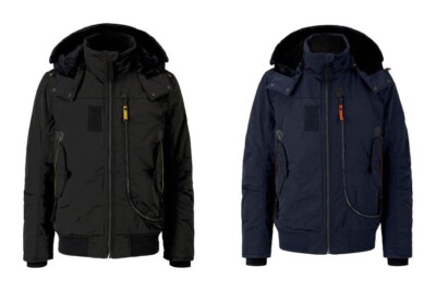 TOM TAILOR PADDED BLOUSON WITH HOOD Herren Winterjacke mit Kapuze