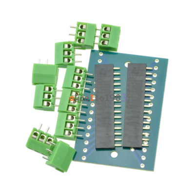 Expansion Board Terminal Adapter DIY Kits for Arduino NANO IO Shield V1.0